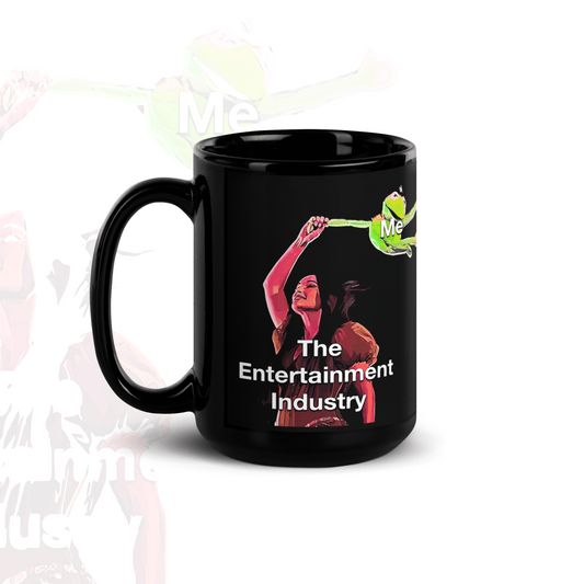 Entertainment Industry Black Mug