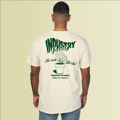 Industry Plant Cream Tee